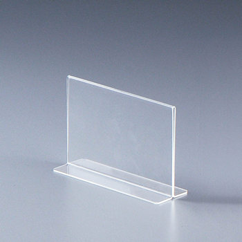 ป้ายสอดกระดาษตัว T ขนาด A6 แนวนอน 10.5x15cm.