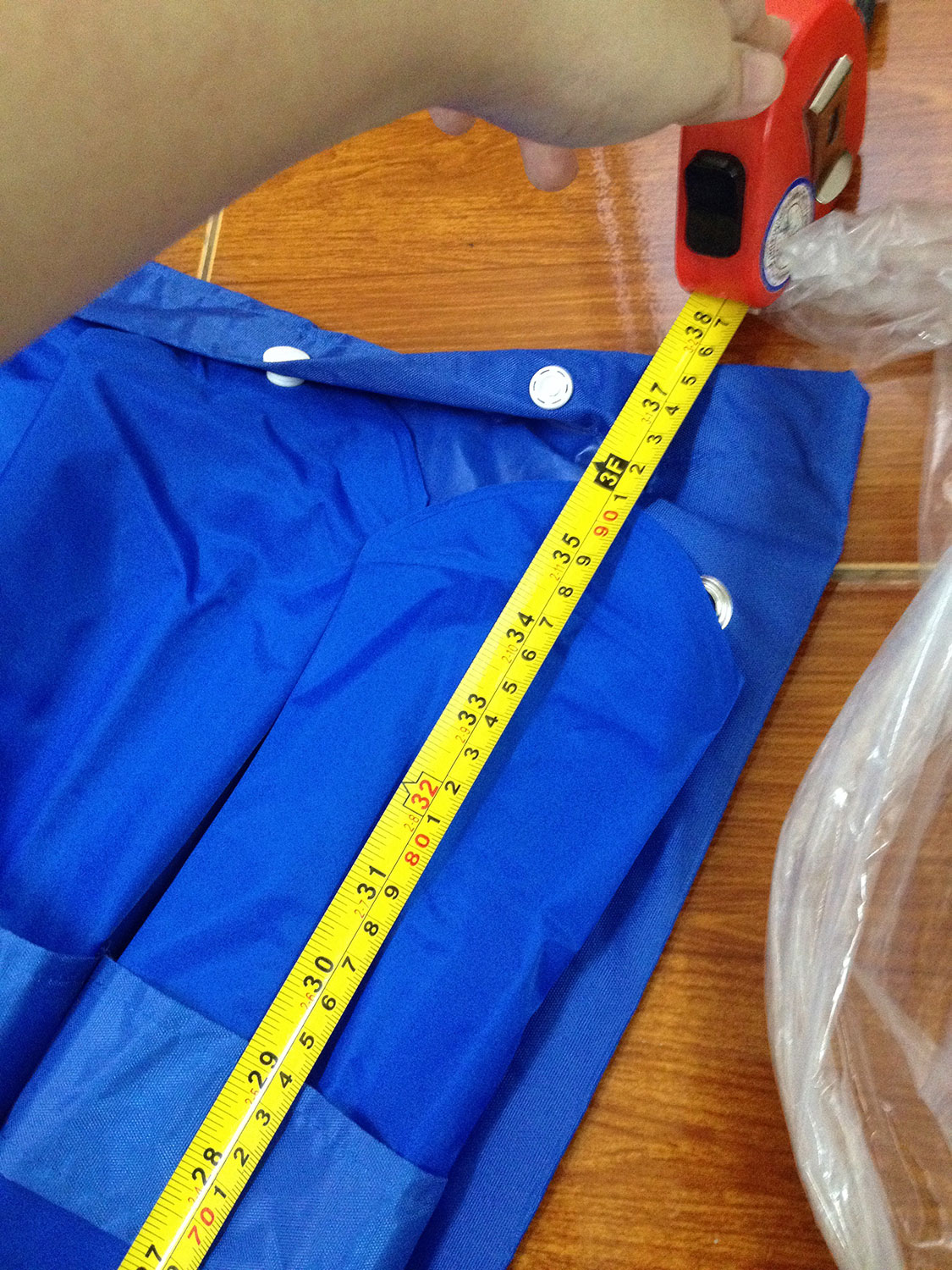 ลอนอะไหล่ สำหรับที่นอนลมแบบลอน 1 ลูก (สีน้ำเงิน)