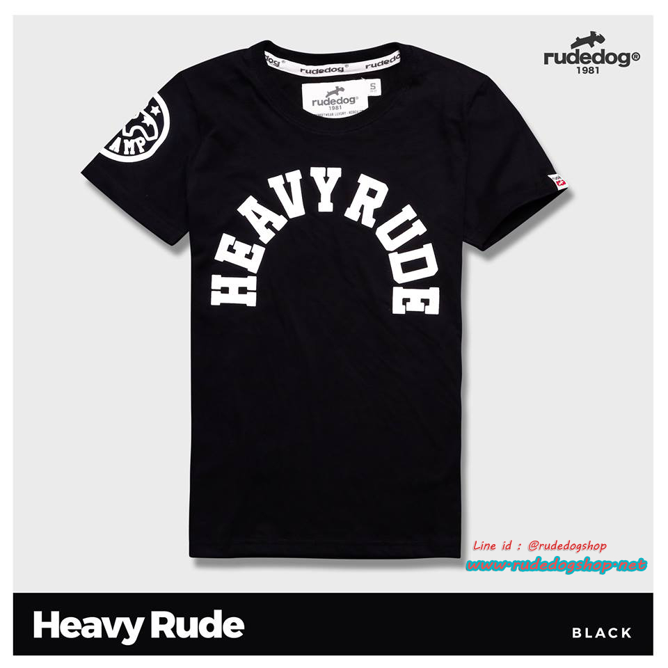 เสื้อยืด Rudedog รุ่น Heavy Rude Size M
