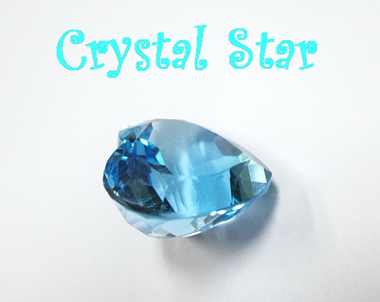 สวิสบลูโทปาซ รูปหัวใจ