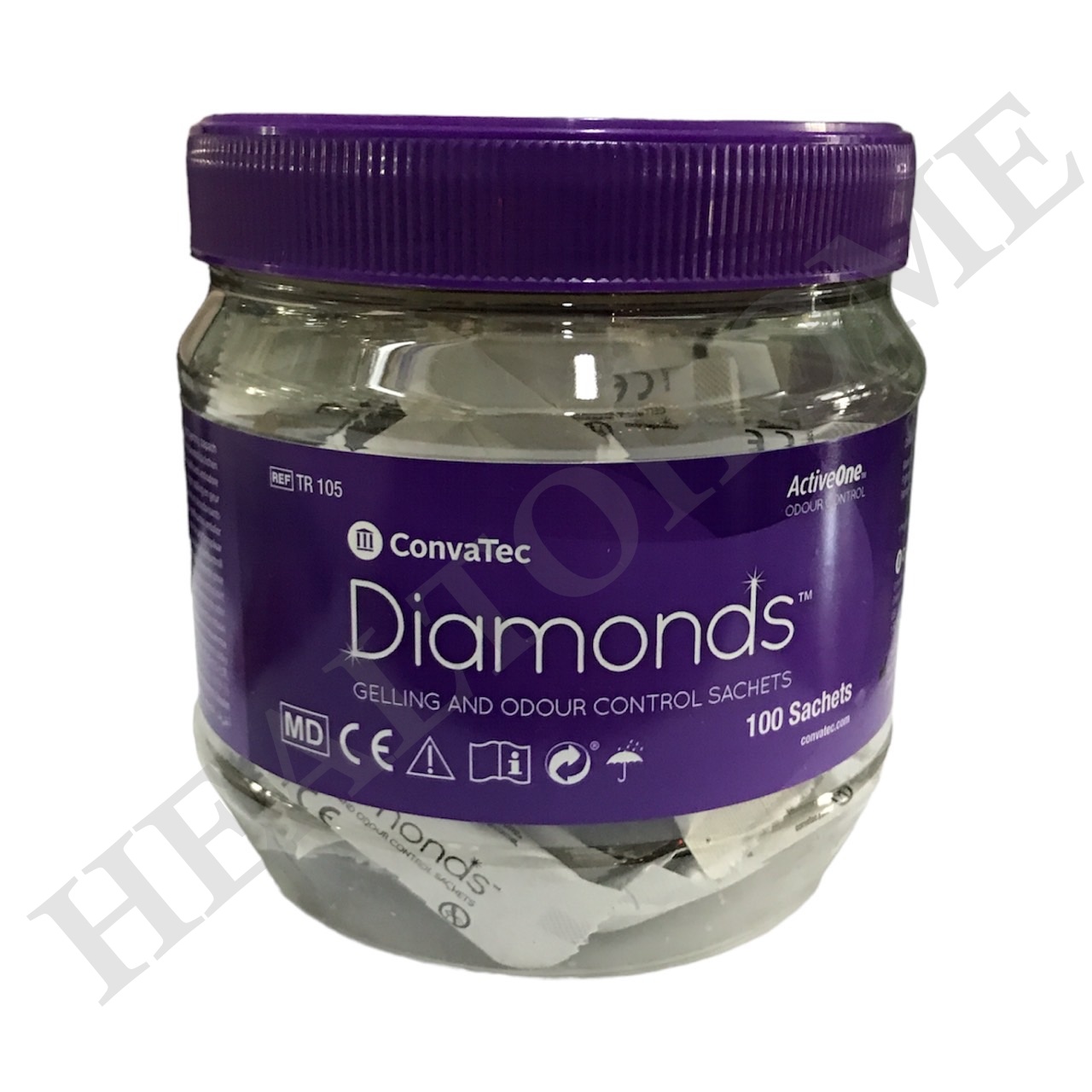 ถุงดับกลิ่น DIAMONDS GELLING AND ODOUR CONTROL SACHETS x10 ชิ้น