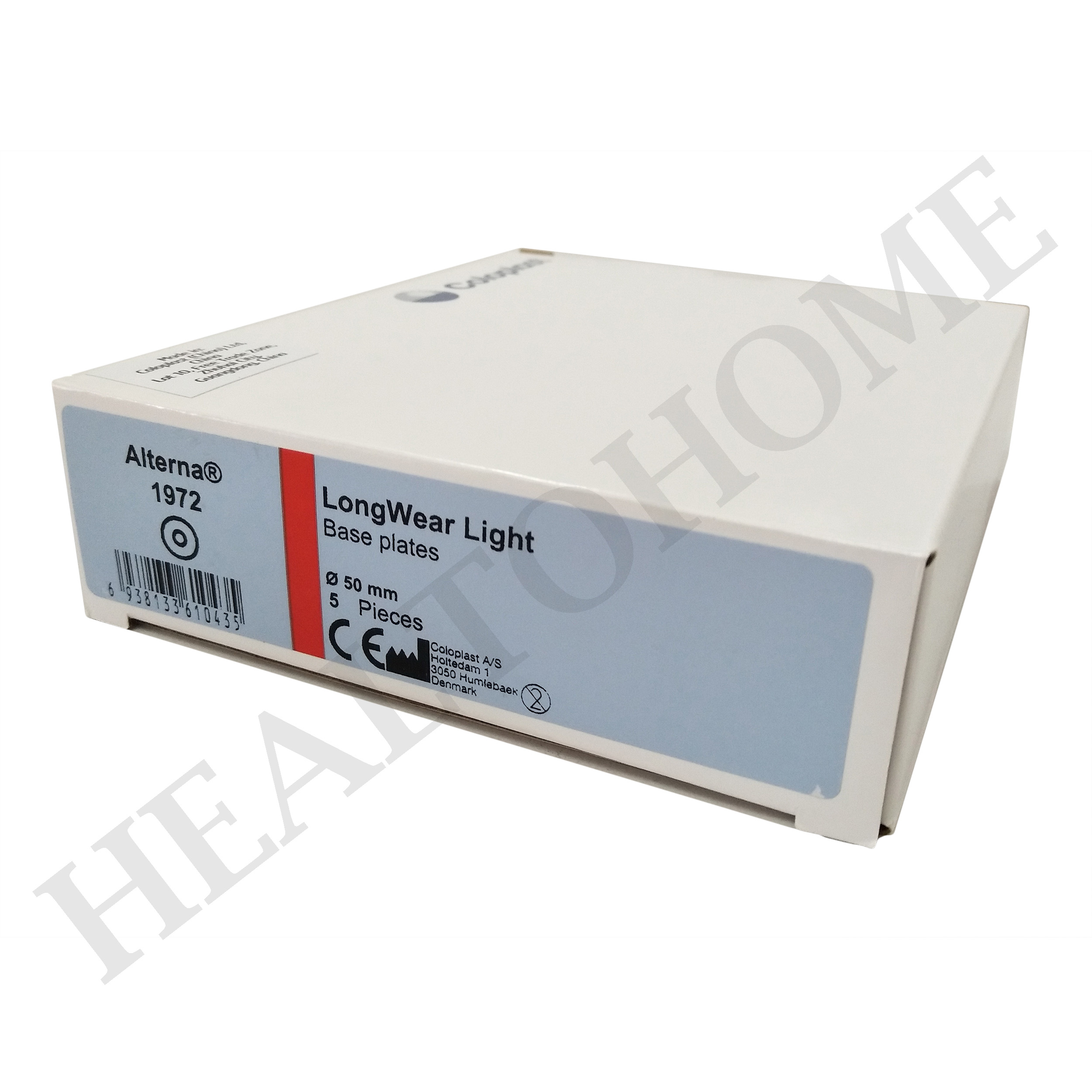 ALTERNA Longwear L Base Plate แป้นสำหรับติดถุงหน้าท้อง (เฉพาะแป้น ไม่รวมถุง)