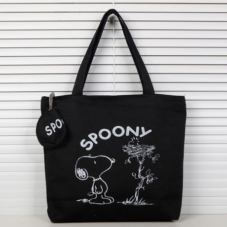 กระเป๋าสะพายผ้าแฟชั่นเกาหลี shopping bag