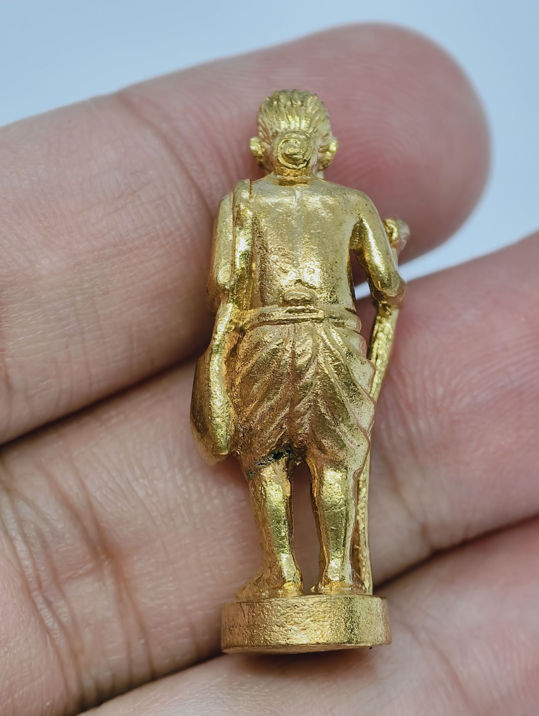 หลวงพ่อจอน วัดบุญฤทธิ์ พ่อชูชก รุ่นแรก พิมพ์ลอยองค์ ร่ำรวยมหาเศรษฐีมีทรัพย์ KA2429