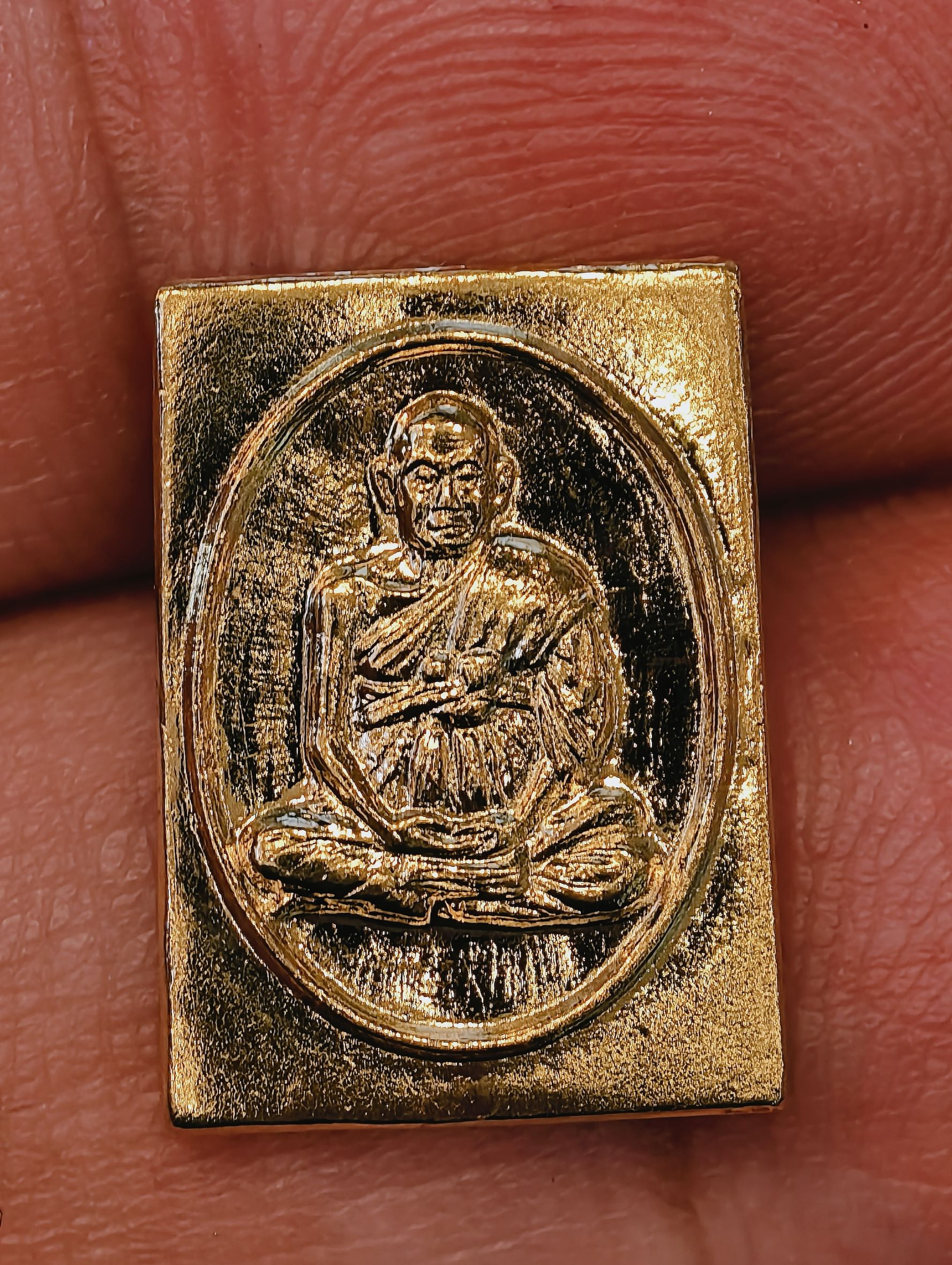 สมเด็จพระพุฒาจารย์โต พรหมรังษี วัดระฆัง เหรียญแสตมป์เล็ก 122 ปี KA2829