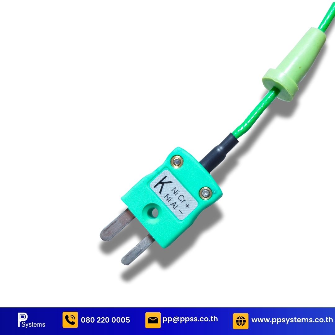 PhoenixTM Short Needle Straight Thermocouple l สายวัดอุณหภูมิชนิดเข็ม สำหรับวัดอาหาร (กุ้ง) ความยาวสาย 50 เซนติเมตร