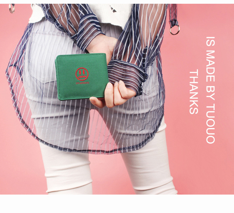 กระเป๋าสตางค์แฟชั่นเกาหลี TUOUO