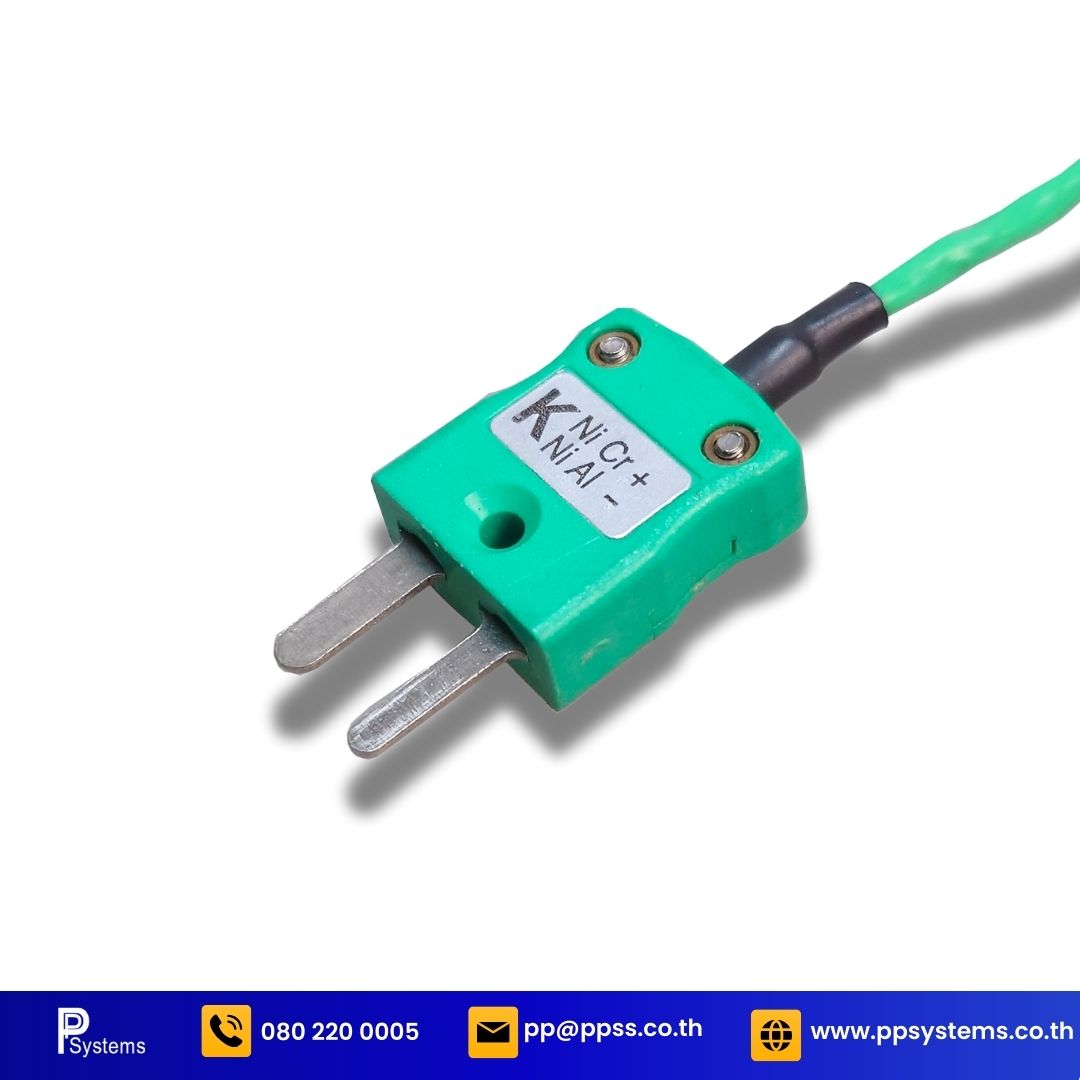 PhoenixTM Short Needle Straight Thermocouple l สายวัดอุณหภูมิชนิดเข็ม สำหรับวัดอาหาร (กุ้ง) ความยาวสาย 50 เซนติเมตร