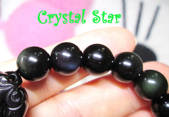 สร้อยข้อมือเรนโบว์ออปซิเดียน