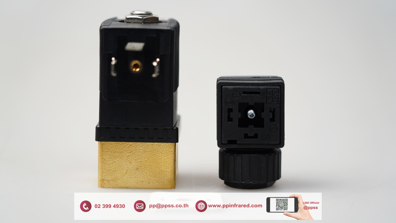 HEATwave 1/4" 230V Gas Solenoid Valve IP65 "THAILAND" l โซลินอยวาล์วแก๊ส รุ่นกันน้ำ