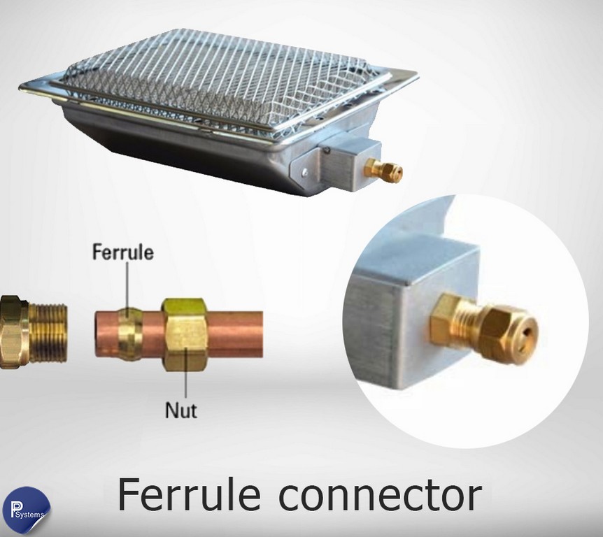 หัวเตาอินฟาเรด THD HD220 2.94KW ขนาด 220x170x60