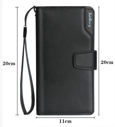 กระเป๋าสตางค์ผู้ชายใบยาว MZ-022 [มีซิป]