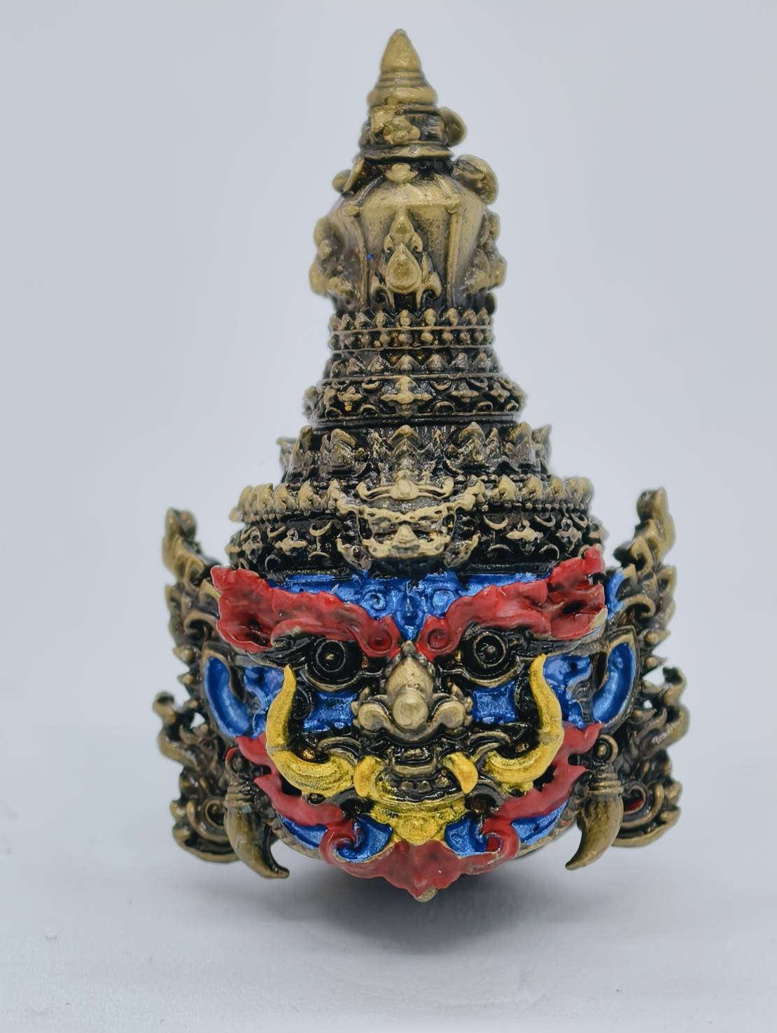 หลวงปู่นิ่ม วัดพุทธมงคล เศียรปู่ ท้าวเวสสุวรรณ รับทรัพย์ทั่วทิศ (AC1380)