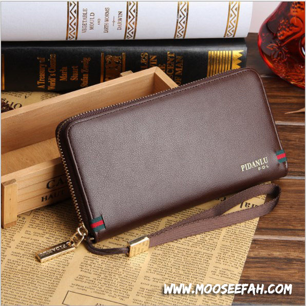 กระเป๋าสตางค์ผูชายใบยาวซิปรอบ MZ-021