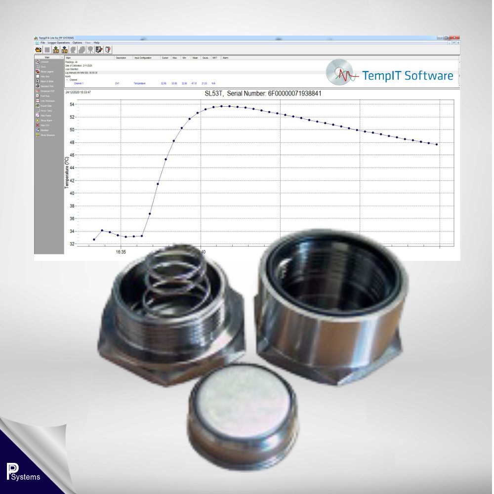 tempmate.®-B Series Mini Temperature Data Logger for Process Monitoring l เครื่องบันทึกอุณหภูมิขนาดเล็ก กระดุมวัดอุณหภูมิ สำหรับวัดอุณหภูมิในไลน์ผลิตสินค้าอุณหภูมิไม่เกิน 140°C