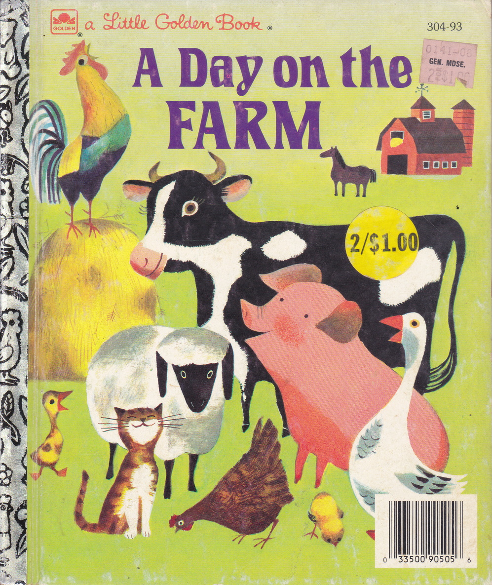 A DAY ON THE FARM (Little Golden Book) by Nancy Fielding Hulick (Author)