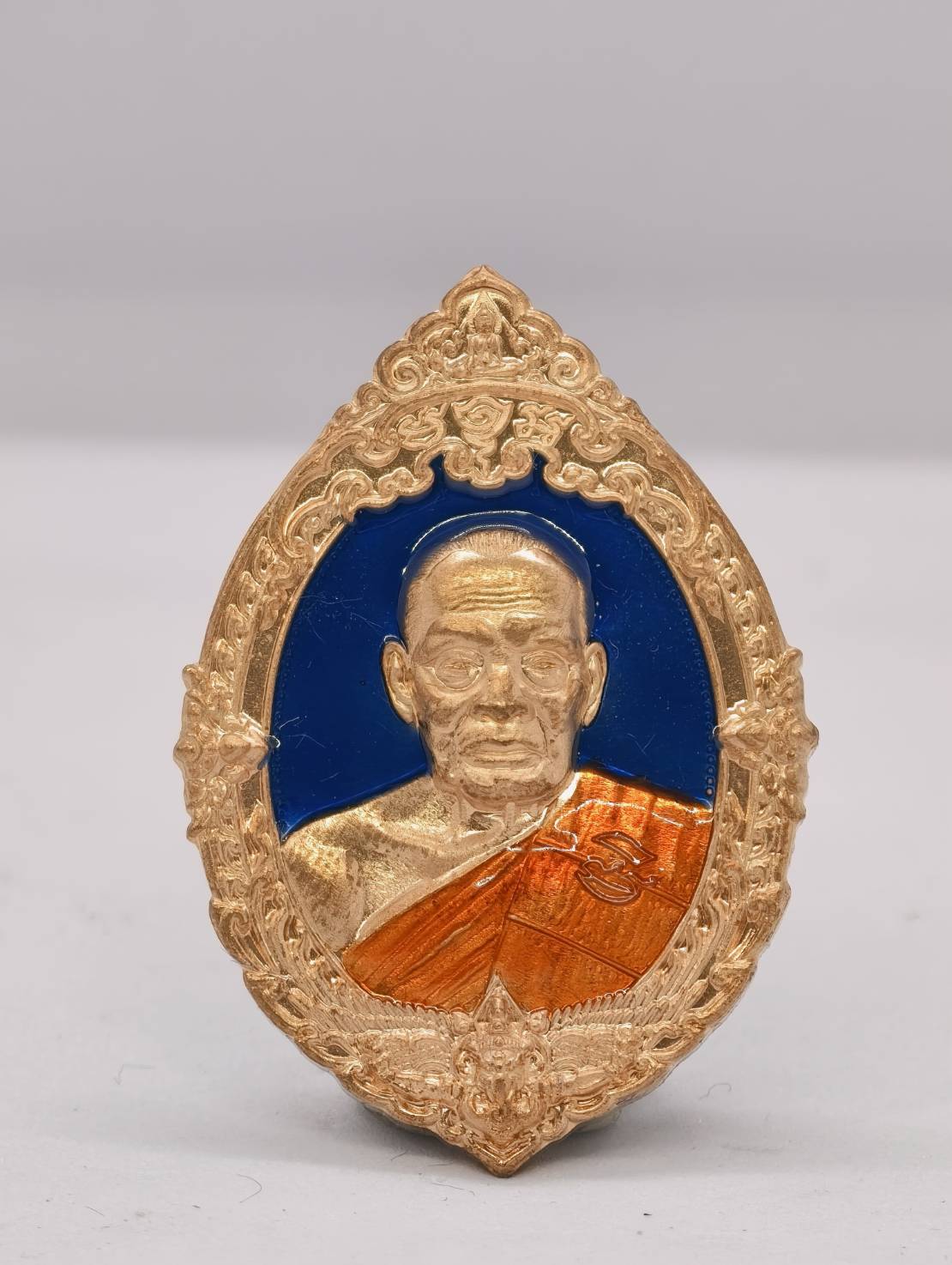 หลวงพ่อพัฒน์ วัดห้วยด้วน นครสวรรค์ หนุนดวง 99 ลงยา ท้าวเวสสุวรรณ (KA1296)