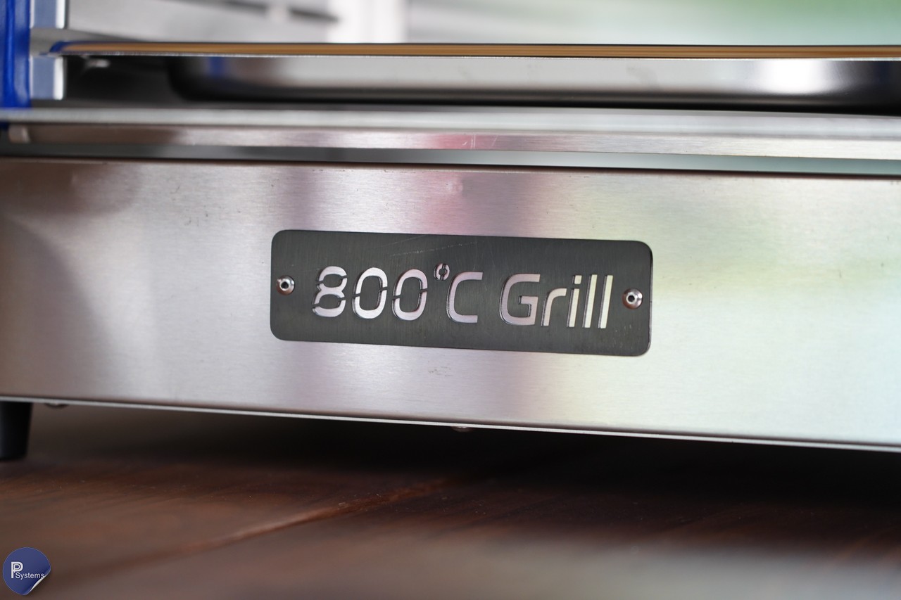 KOMPAC x PYB-4B 800°C Propane Steak Broiler Grill for Steak House and Camping l เตาย่างสเต็กอินฟาเรด 800องศาเซลซียส สองหัวเตา ระบบแก๊สเปิด-ปิดอัตโนมัติ