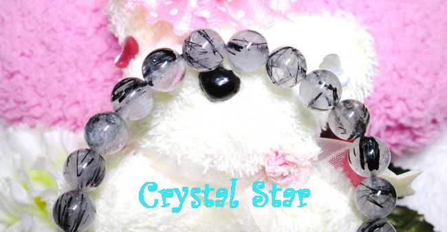 สร้อยข้อมือแก้วขนเหล็ก