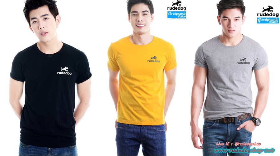 เสื้อยืด rudedog รุ่น basic