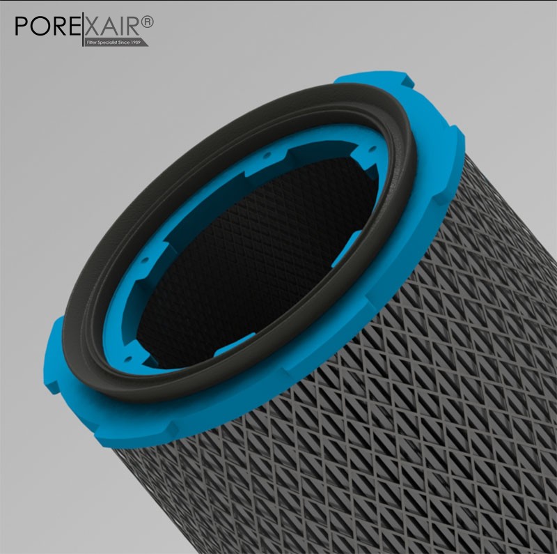 PoreXair Cartridge Filter PA300HD l ไส้กรองสีฝุ่น High Tensile Paper ขนาด 330x216x600