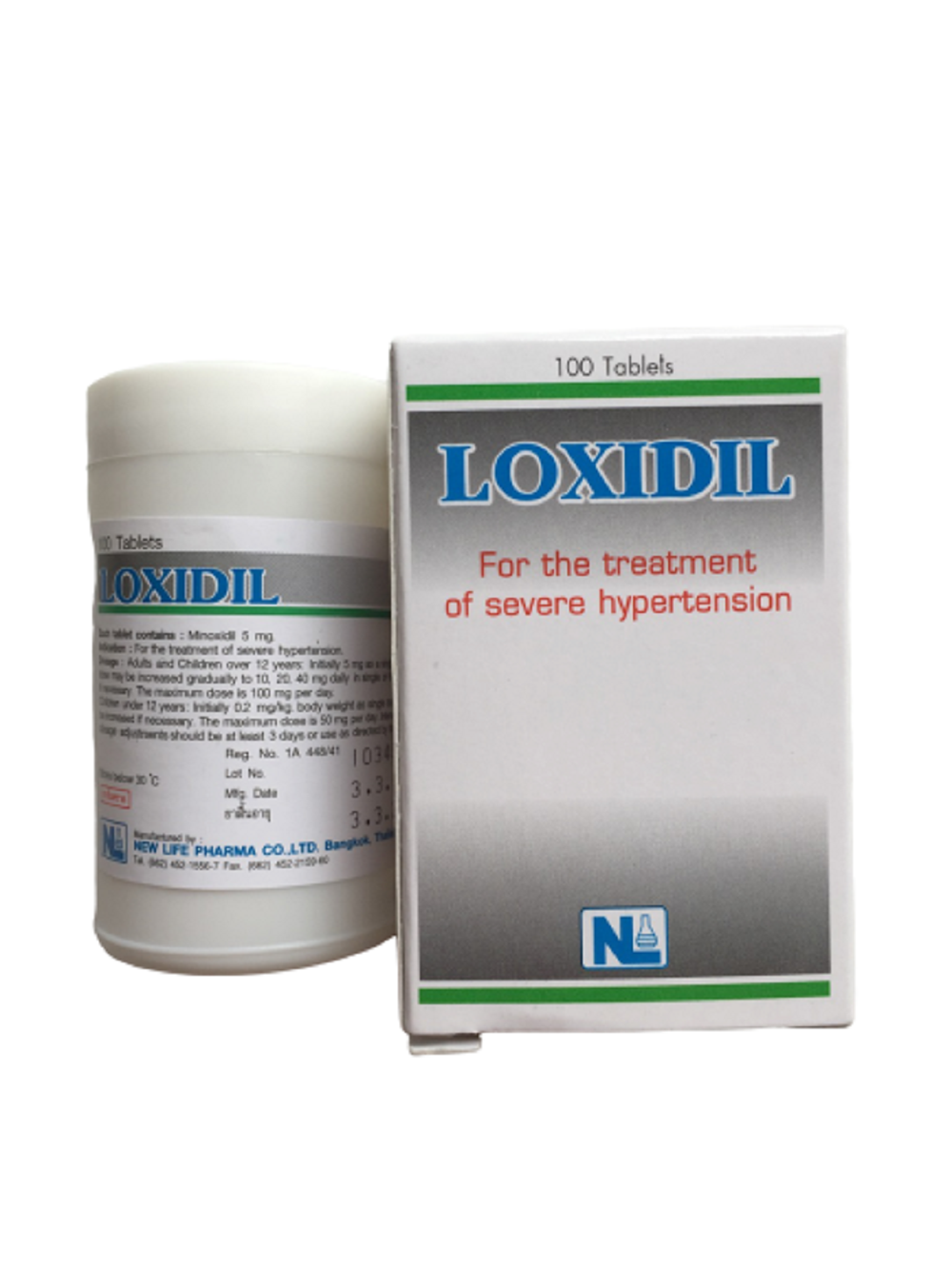 LOXIDIL Minoxidil 5mg. แก้ปัญหาผมร่วงและกระตุ้นการเจริญเติบโตของเส้นผม Minoxidil มีคุณสมบัติช่วย ขยายหลอดเลือดของเส้นผม