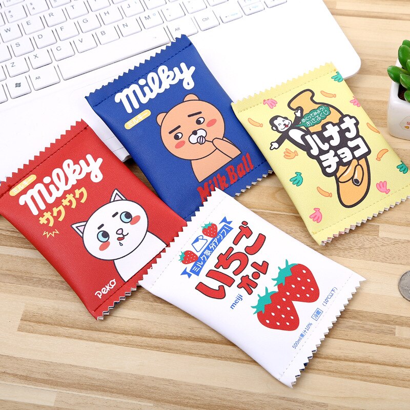 กระเป๋าเงินใส่เหรียญ Candy ดีไซน์ซองขนมญี่ปุ่น