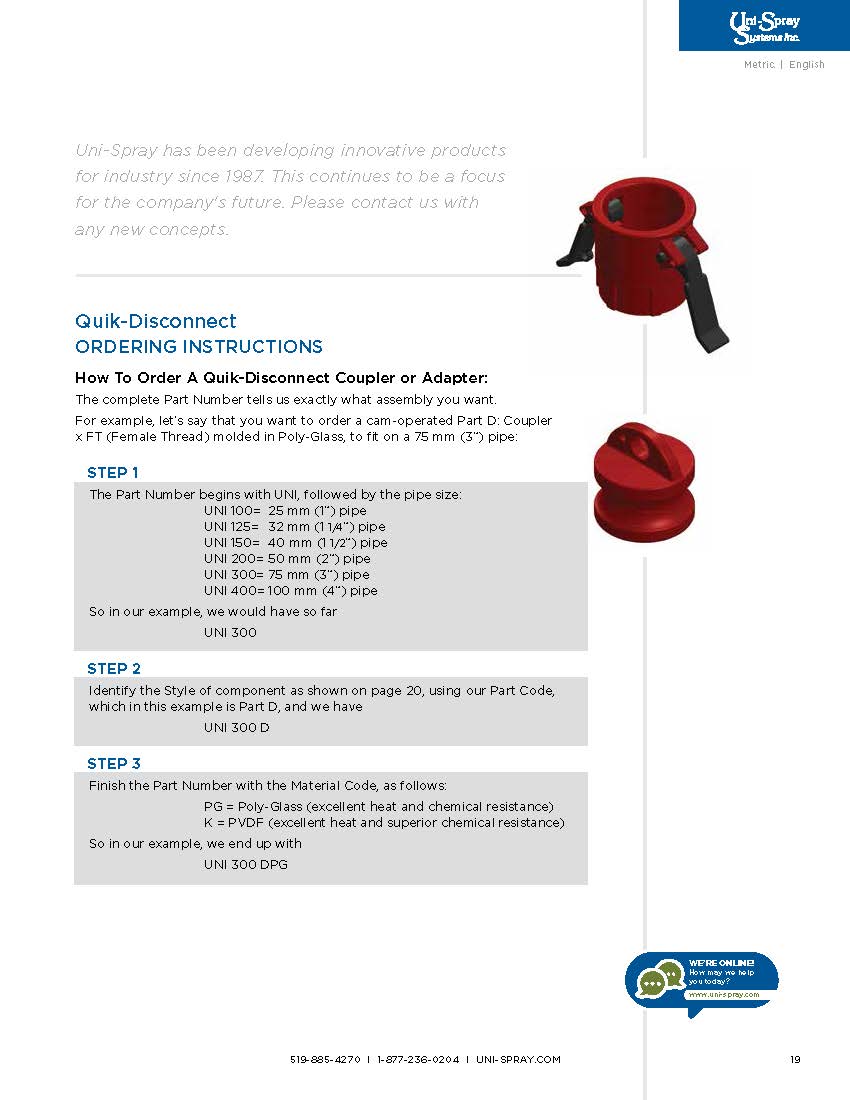 Uni-Spray Product Brochure