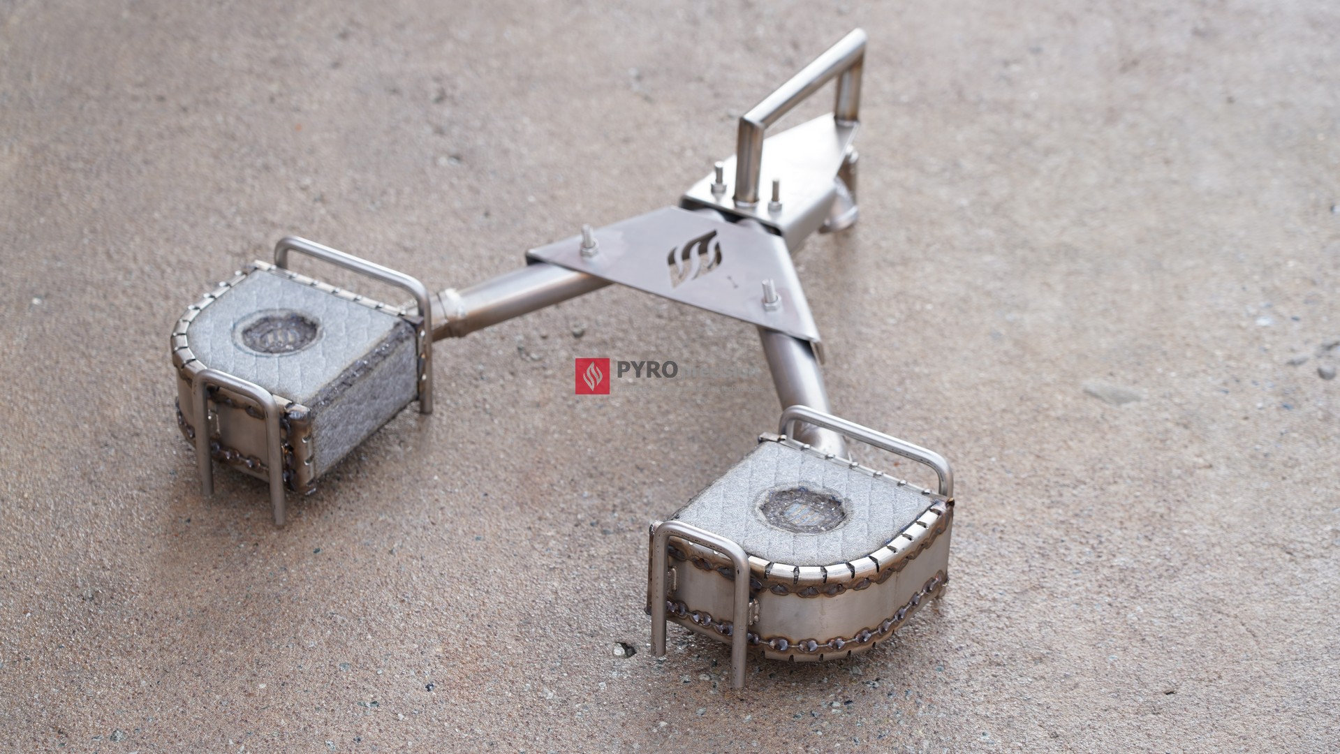 DF Series x MFB Gas Burner l หัวเตาอินฟาเรดแก๊สเปลวไฟสองหน้า - สำหรับอุ่นร้อนโมลด์การหล่ออลูมิเนียม