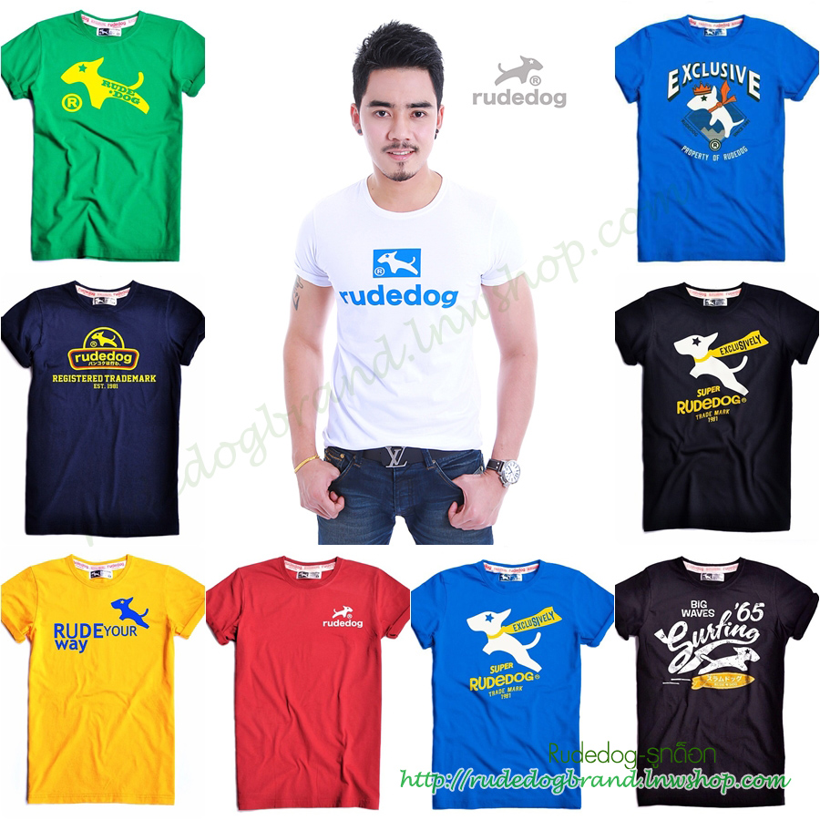 จำหน่ายเสื้อยืด Rudedog เสื้อกล้าม Rudedog 