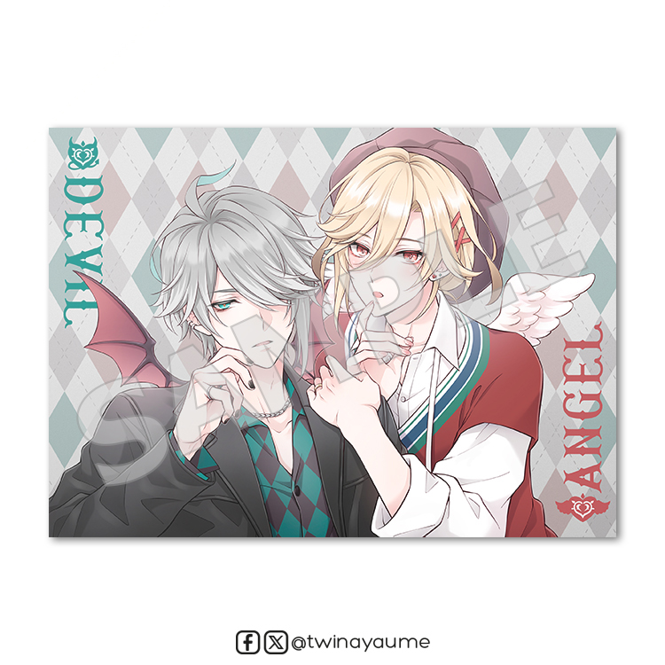 *IN STOCK* [Genshin] Art Print - DEVIL & ANGEL
