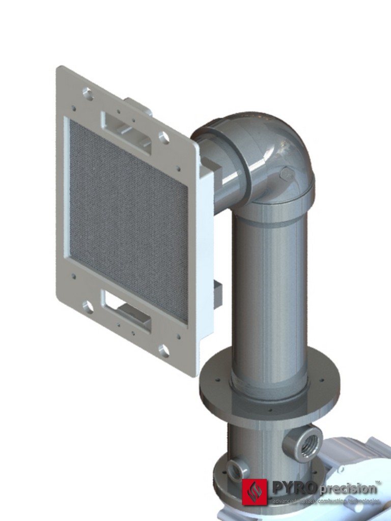 MFB150 PMX x MFB Gas Burner l เครื่องพ่นไฟแก๊ส 200kW (MK2 จุดเริ่มต้นด้วยชุดสปาร์ค) - สำหรับเตาเผา