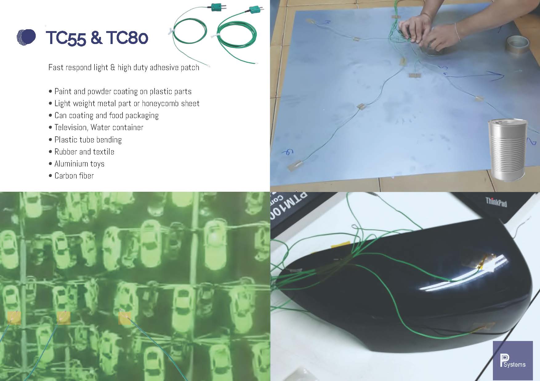 PhoenixTM Fast Respond Exposed Junction Thermocouple (1 x 0.2mm) l สายวัดอุณหภูมิชนิดปลายเปลือย การตอบสนองต่ออุณหภูมิได้รวดเร็ว หมาะสำหรับชิ้นงานโลหะบาง ชิ้นงานพลาสติก แผงวงจรอิเล็กทรอนิกส์