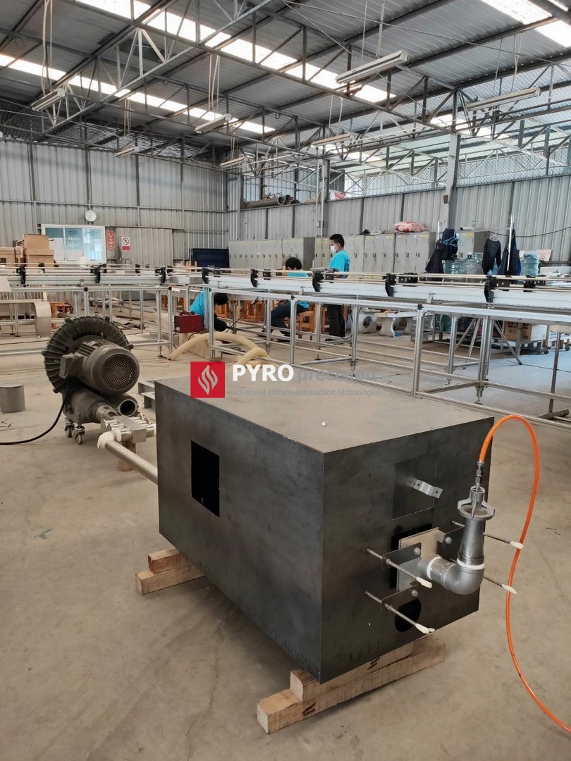 MFB150 MK2 x MFB Gas Burner l เครื่องพ่นไฟแก๊ส 90kW (MK2 จุดเริ่มต้นด้วยชุดสปาร์ค) - สำหรับเตาอบลมร้อน