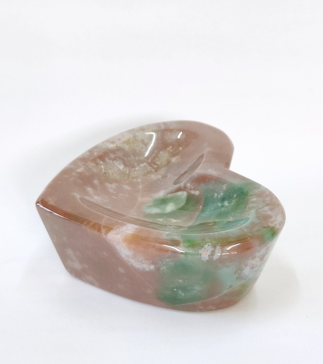 Agate รูปหัวใจ