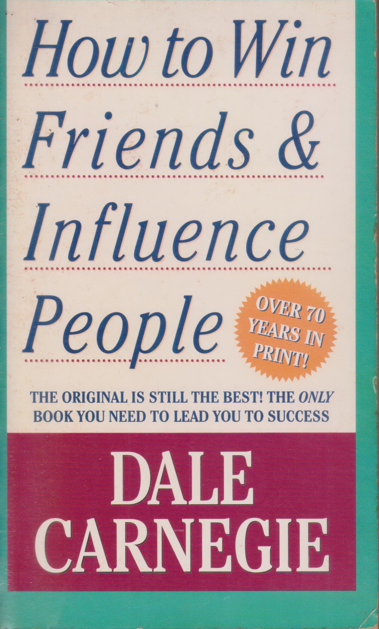 หนังสือภาษาอังกฤษ How to Win Friends and Influence People by Dale Carnegie (Author)