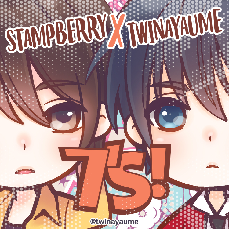 *สินค้าพรีออเดอร์* [7'S] MINI CHARACTER BADGE&STICKER *ส่งสินค้าประมาณ 10-15 ส.ค.*