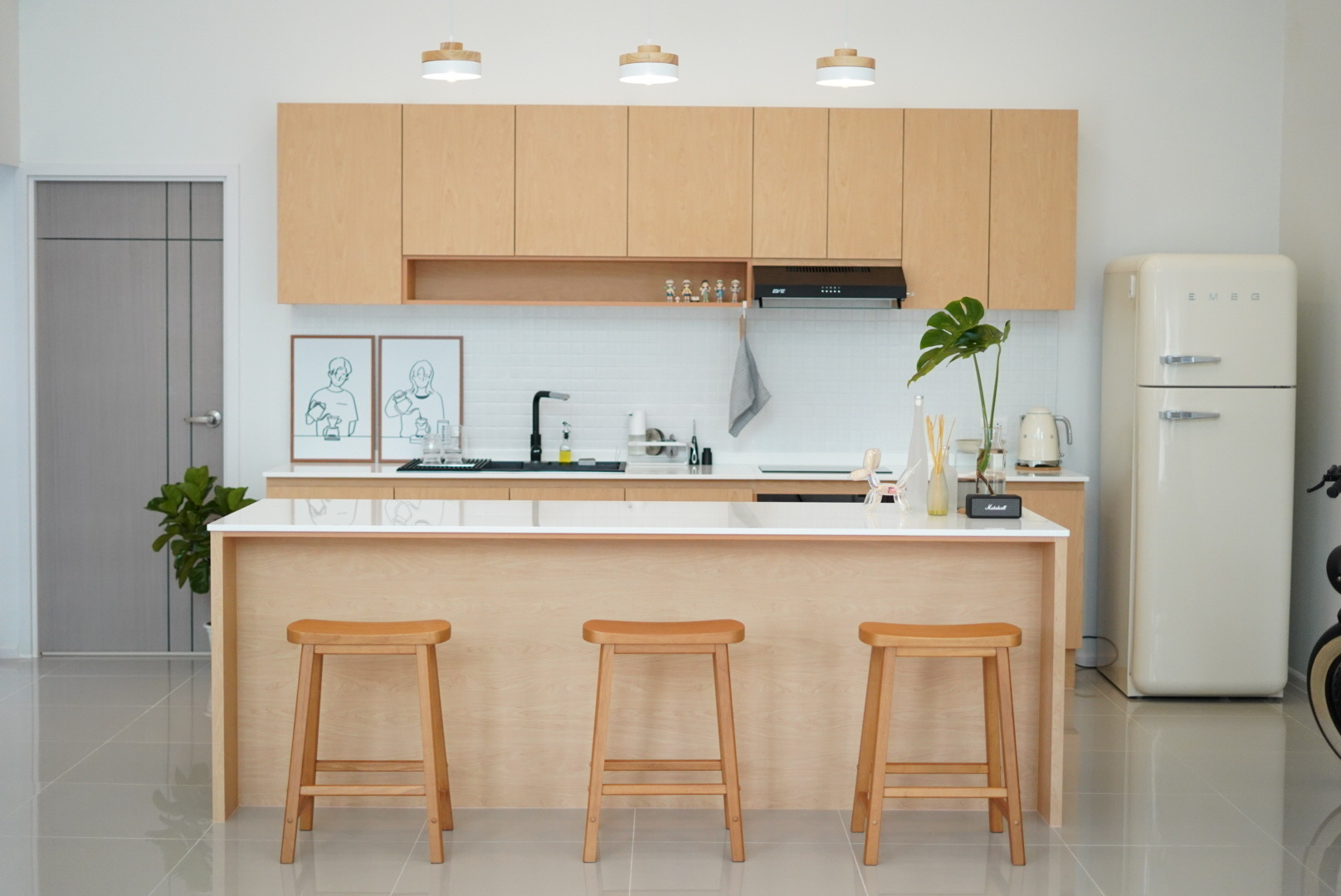 ครัวบิ้วอิน บ้านคุณพงษ์นรินทร์ ชมชื่น ราคา 122,000-