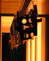 Goldback Quartz Short-Wave Infrared Lamp, 2500W, 230V, TL720MM / OD10MM