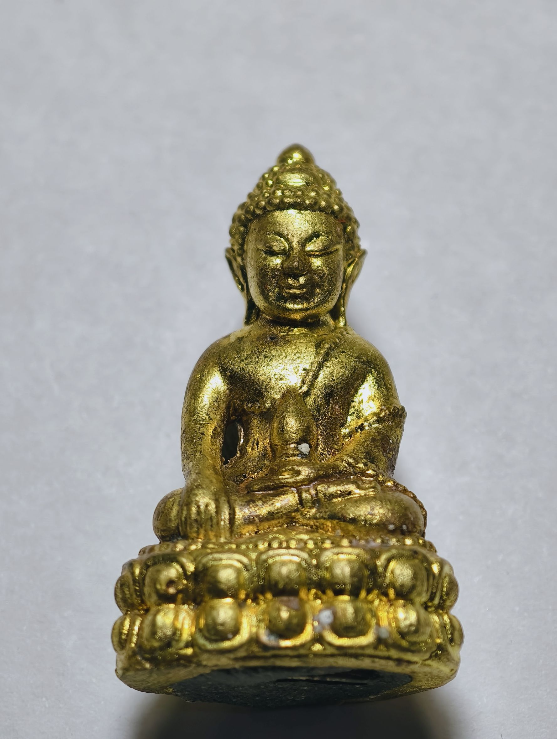 หลวงปู่อิ่ม วัดทุ่งนาใหม่ ๑๐๖ ปี พระกริ่งปวเรศ เสาร์๕ (AC4381)