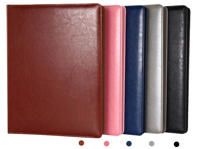 แฟ้มหนัง แฟ้มประชุม แฟ้มโรงแรม ขนาด A4 สีดำ Black