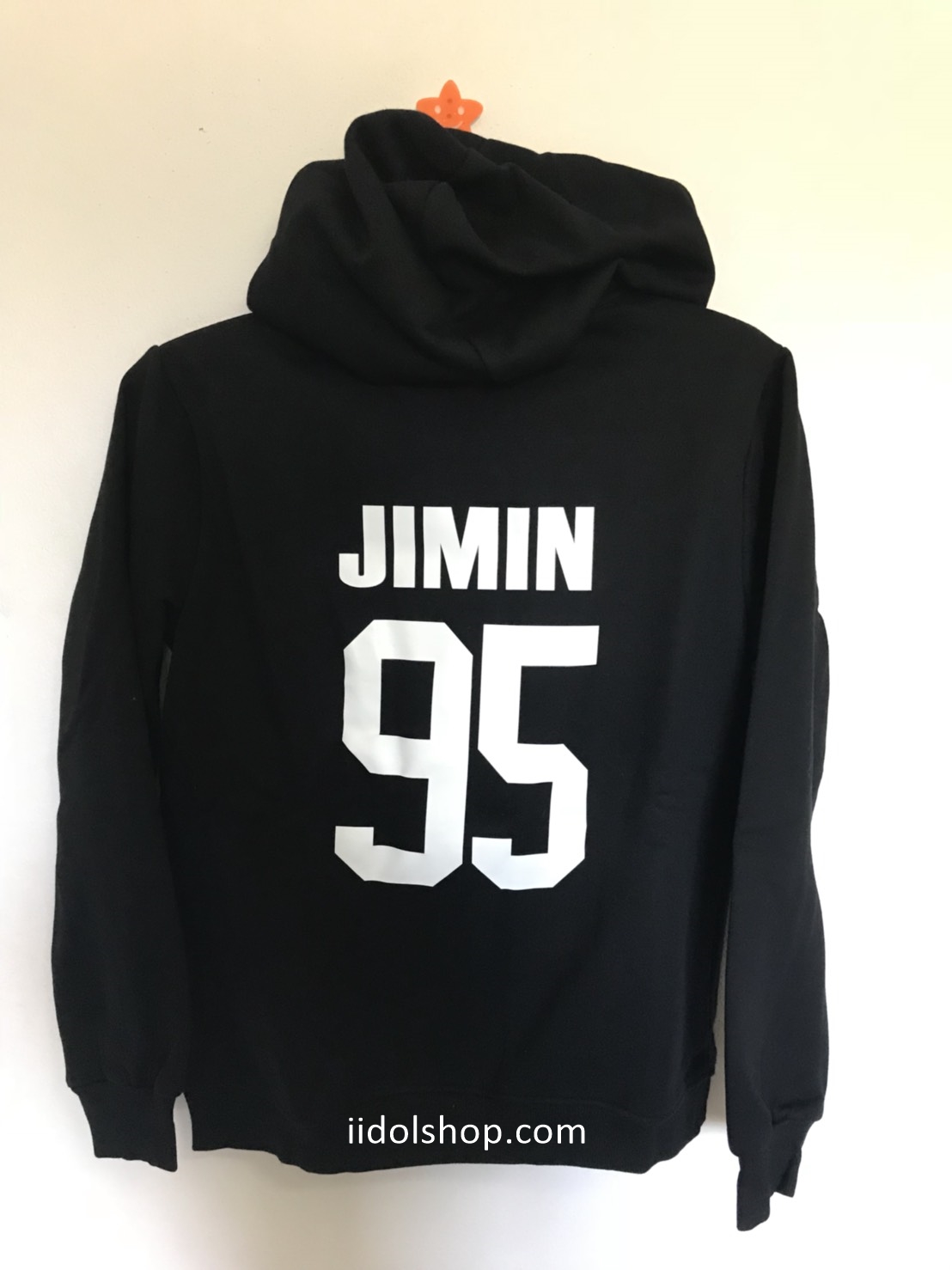 เสื้อแขนยาว ฮู้ด JIMIN BTS Size : M