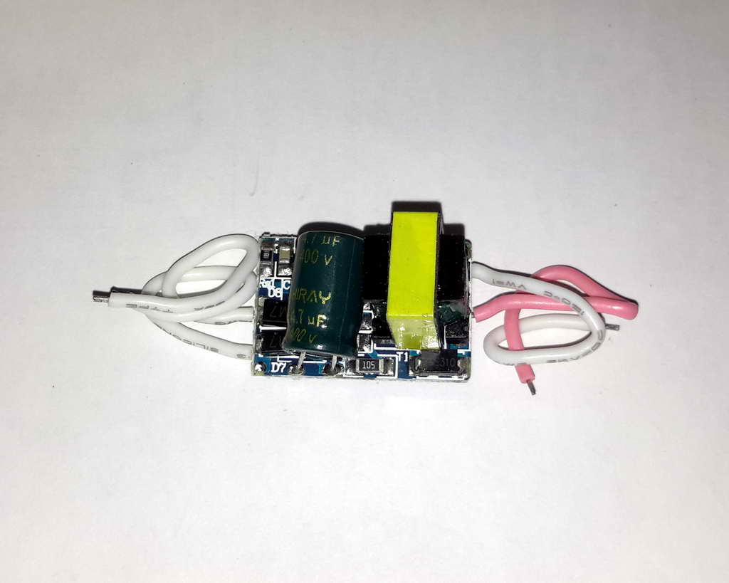 LED DRIVER รองรับหลอด 3W จำนวน 1 หลอด , ใช้ไฟ 220V