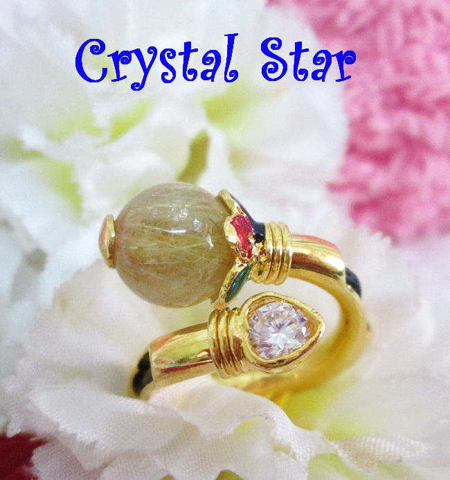 แหวนหางช้าง+ไหมทอง