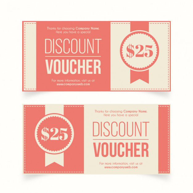 คูปองสินค้า การส่งเสริมการขาย การลดราคา สไตล์การออกแบบดีไซน์แบบเรียบๆแต่มีสไตล์ คูปองไว้ใช้กับการลดราคาสินค้าเพื่อกระตุ้นยอดขาย // ตัวอย่างดีไซน์ คูปองสินค้า Chill Shop Package