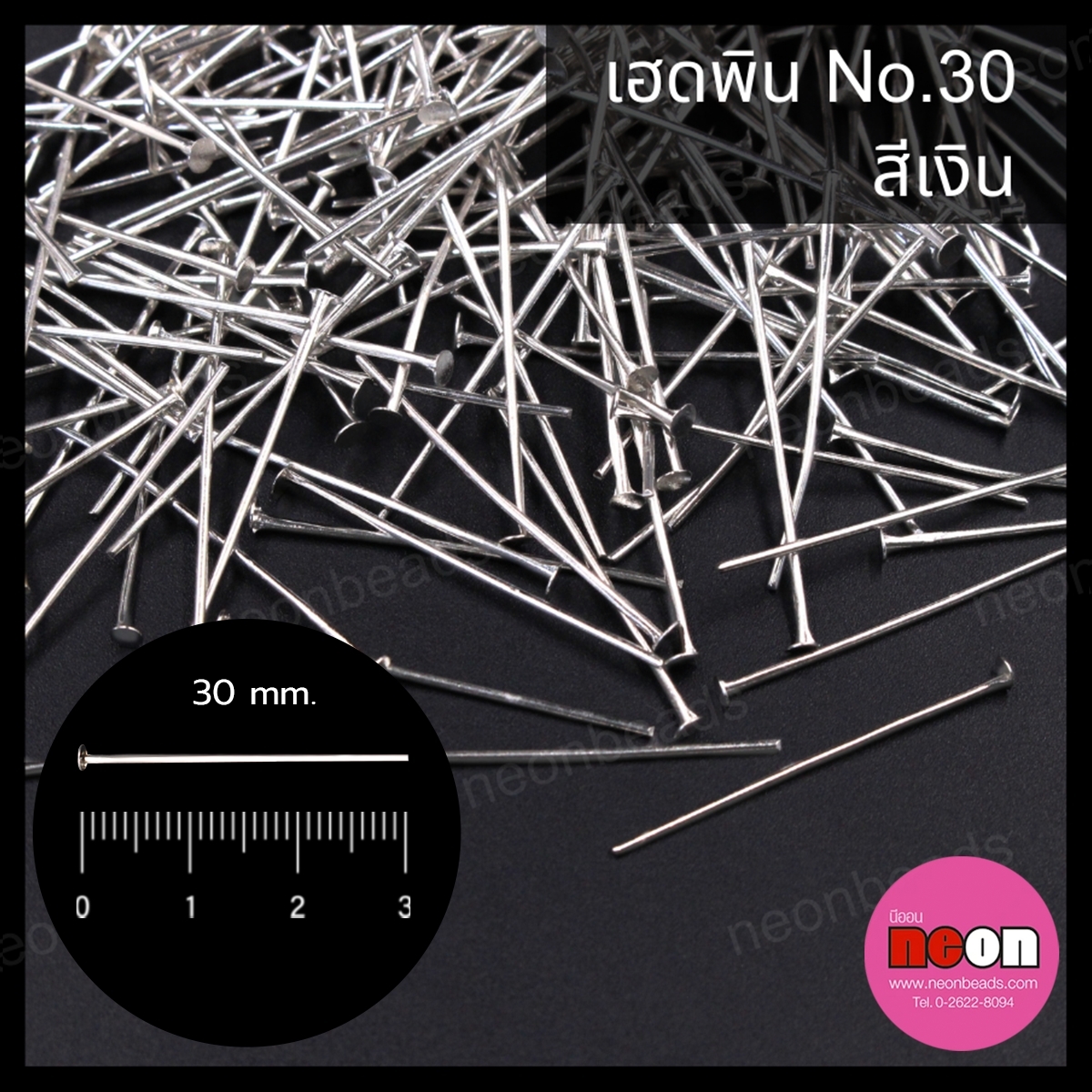 ตะปูนิเกิลNo.30/100กรัม