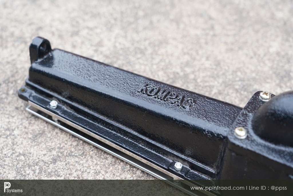 หัวเตาอินฟาเรด KOMPAC MK-81 3.14kW ชนิดเหล็กหล่อ ขนาด 555x80x105