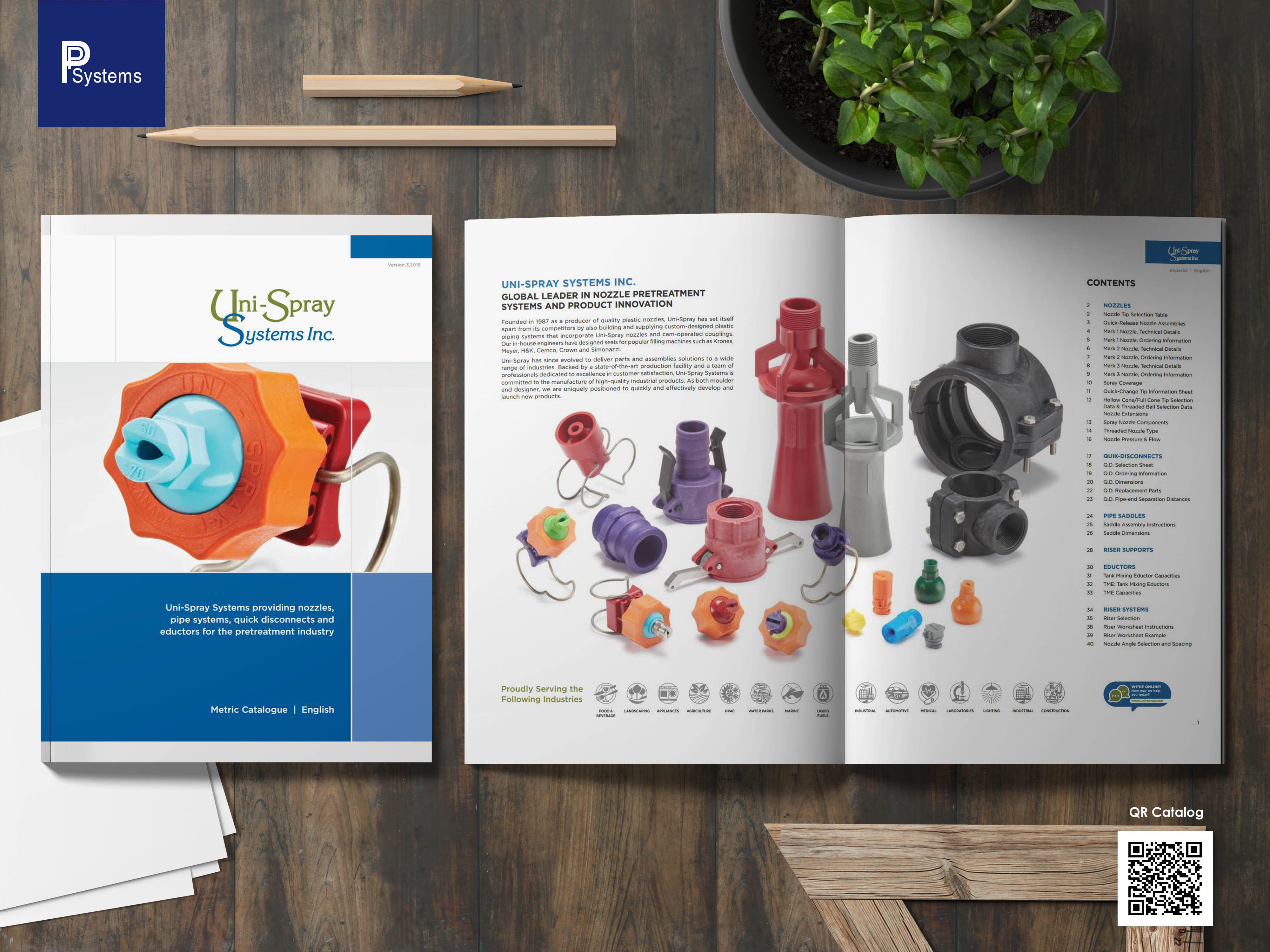 Flat Tip UNI8050 หัวฉีดสเปรย์น้ำแบบทรงพัดแบน