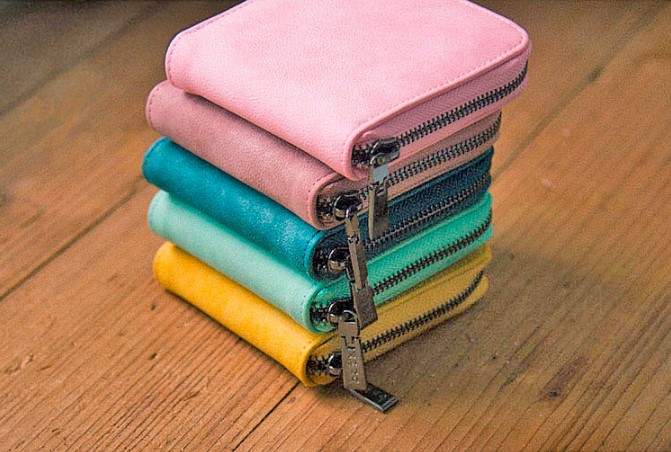 กระเป๋าสตางค์ BATU Zero Purse [แบบซิปรอบ] มีกล่อง