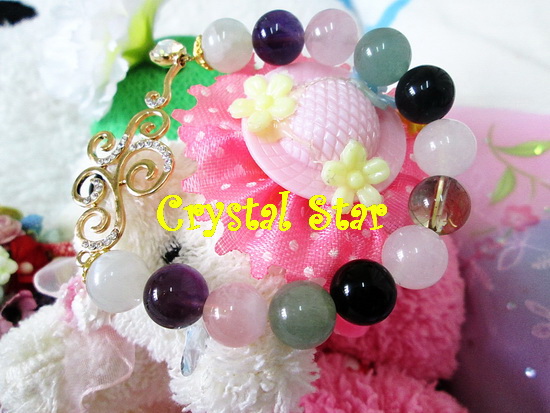 สร้อยข้อมือหินมงคล (สำหรับคนเกิดวันอาทิตย์ จันทร์ และพุธราหู)